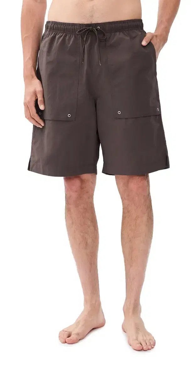 Sund Relaxed Swim Shorts 8.75 Shale