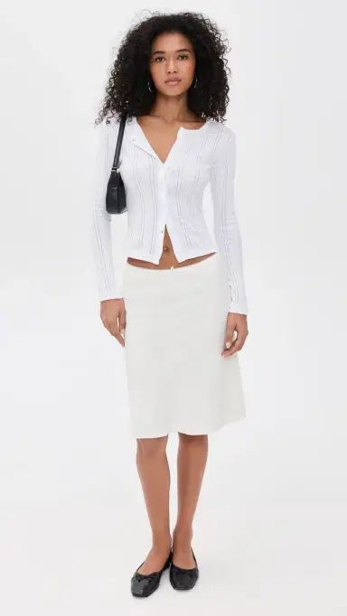 GUIZIO Paloma Skirt White | Thumbnail 5 GUIZIO Paloma Skirt White | Thumbnail 5