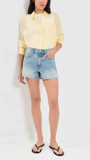 SLVRLAKE Clara Relaxed Mini Shorts | Thumbnail 5 SLVRLAKE Clara Relaxed Mini Shorts | Thumbnail 5