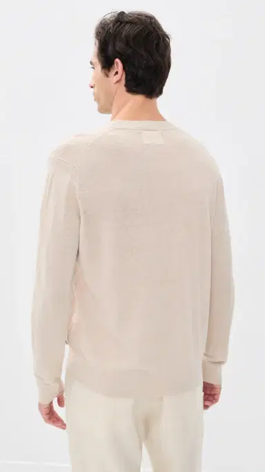 NN07 Ten Linen Sweater Oat | Thumbnail 3