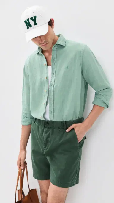 Polo Ralph Lauren Linen Button Down Shirt | Thumbnail 2 Polo Ralph Lauren Linen Button Down Shirt | Thumbnail 2