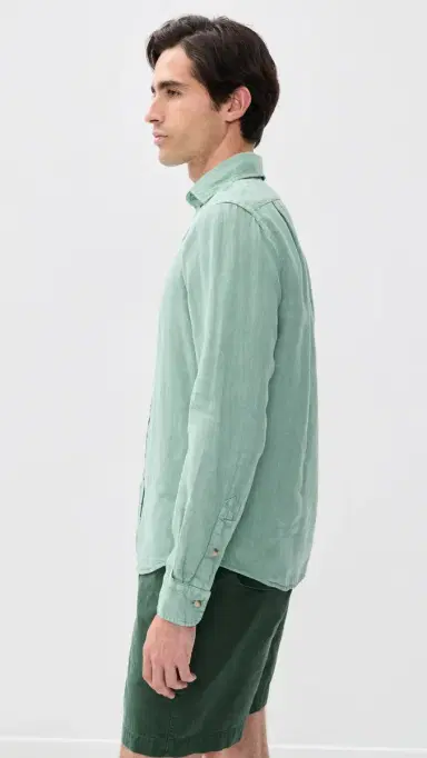 Polo Ralph Lauren Linen Button Down Shirt | Thumbnail 4 Polo Ralph Lauren Linen Button Down Shirt | Thumbnail 4