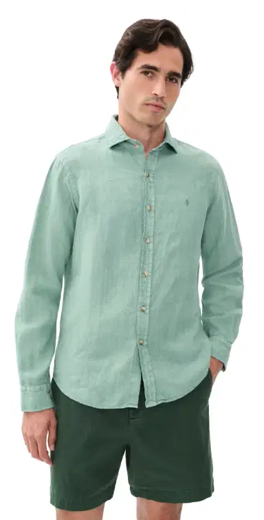Polo Ralph Lauren Linen Button Down Shirt | Thumbnail 1 Polo Ralph Lauren Linen Button Down Shirt | Thumbnail 1