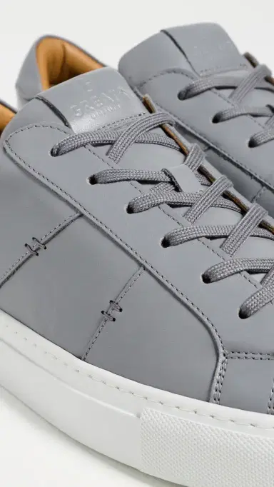 GREATS Royale 2.0 Leather Sneakers Ash Grey 8 | Thumbnail 5 GREATS Royale 2.0 Leather Sneakers Ash Grey 8 | Thumbnail 5