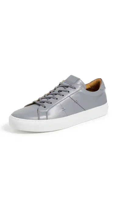 GREATS Royale 2.0 Leather Sneakers Ash Grey 8 | Thumbnail 6 GREATS Royale 2.0 Leather Sneakers Ash Grey 8 | Thumbnail 6
