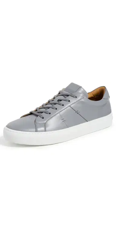 GREATS Royale 2.0 Leather Sneakers Ash Grey 8 | Thumbnail 1 GREATS Royale 2.0 Leather Sneakers Ash Grey 8 | Thumbnail 1