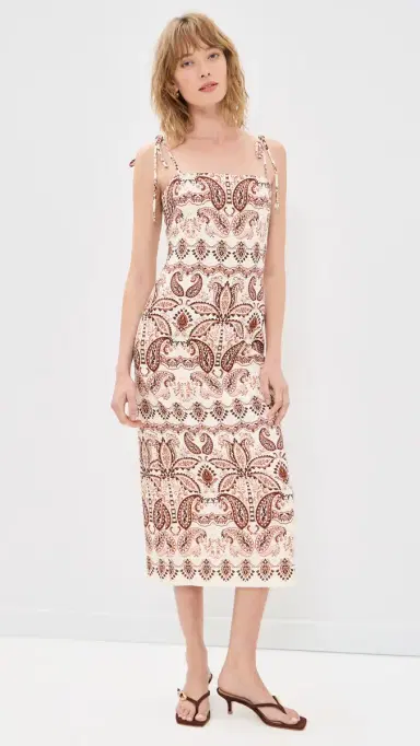 Cara Cara Chelsea Dress Palm Paisley | Thumbnail 2