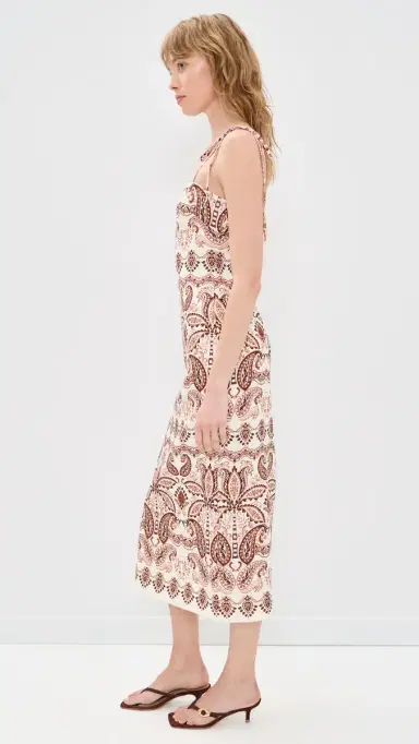 Cara Cara Chelsea Dress Palm Paisley | Thumbnail 4