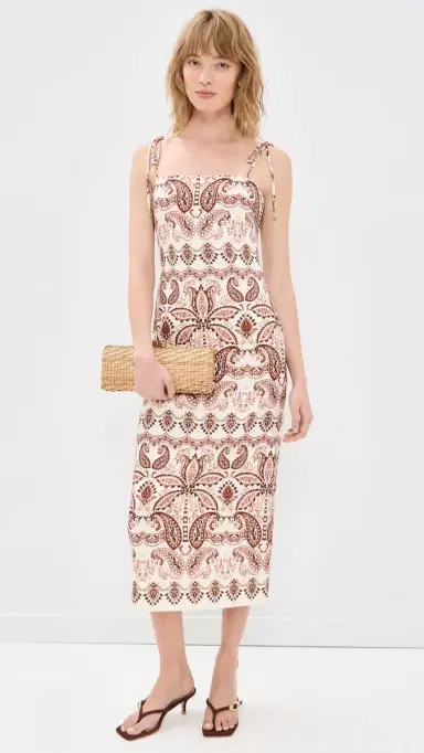 Cara Cara Chelsea Dress Palm Paisley | Thumbnail 5
