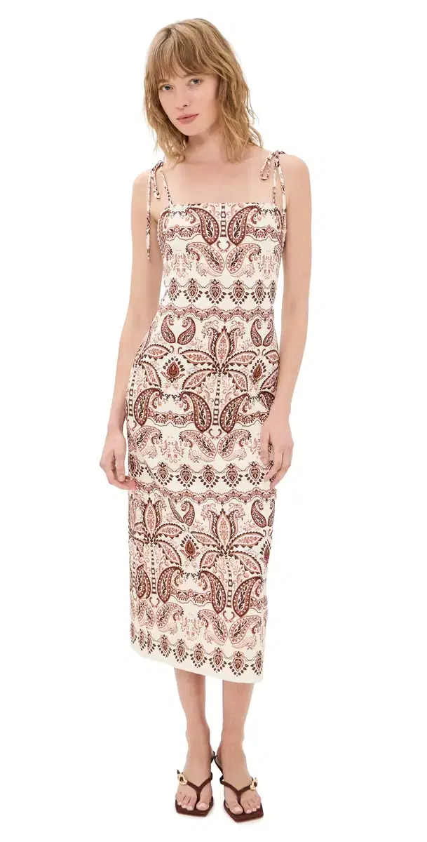 Cara Cara Chelsea Dress Palm Paisley