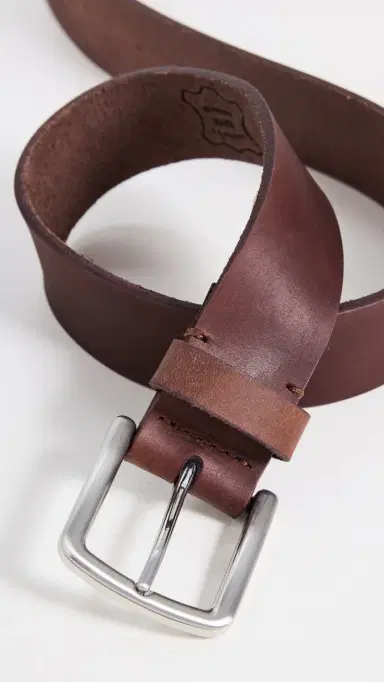 Faherty Leather Belt Saddle Brown 34 | Thumbnail 4