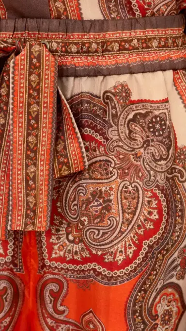 Zimmermann Mahon Relaxed Pants Tangerine Paisley | Thumbnail 6