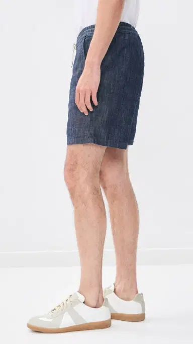 NN07 Gregor Chambray Shorts 6 edium Rinse | Thumbnail 4