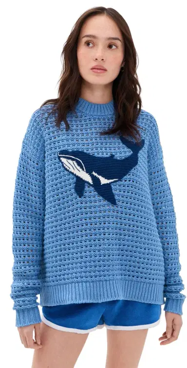 STAUD Giada weater Whale | Thumbnail 1 STAUD Giada weater Whale | Thumbnail 1