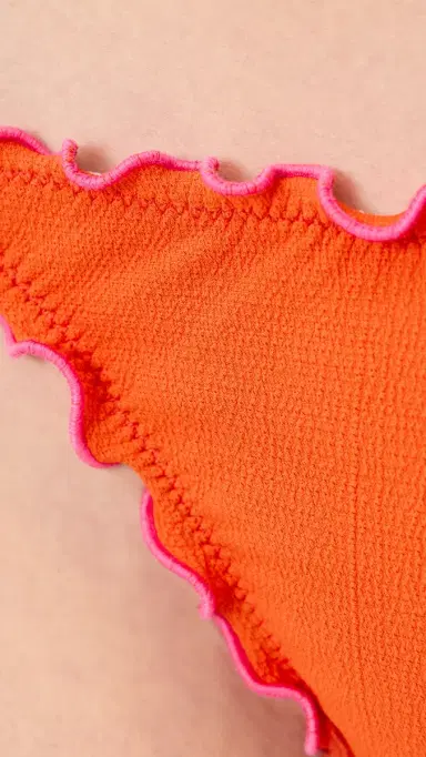 PQ Swim Lettuce Edge Tie Side Bikini Bottoms Paloma | Thumbnail 5 PQ Swim Lettuce Edge Tie Side Bikini Bottoms Paloma | Thumbnail 5