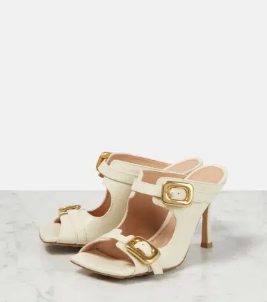 Bottega Veneta Stretch Buckle leather mules | Thumbnail 4 Bottega Veneta Stretch Buckle leather mules | Thumbnail 4