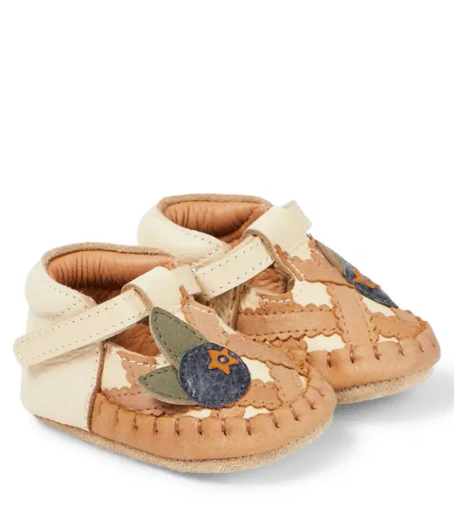 Donsje Baby Delice Gateau leather shoes