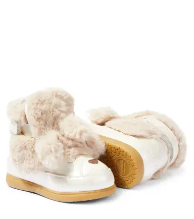 DONSJE Baby Dubu leather booties | Thumbnail 2