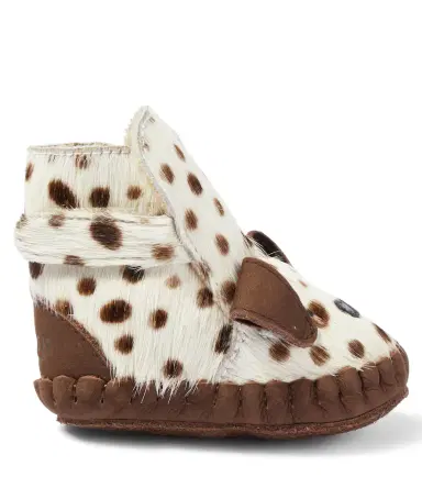 DONSJE Baby Kapi calf hair booties | Thumbnail 5