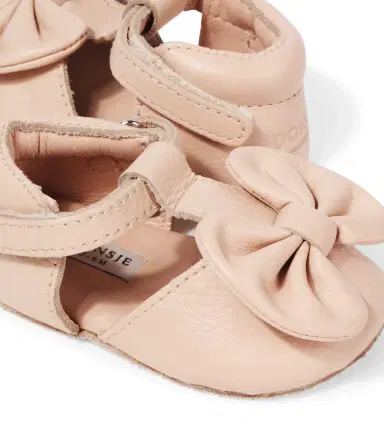 DONSJE Baby Meau bow-detail leather sandals | Thumbnail 3