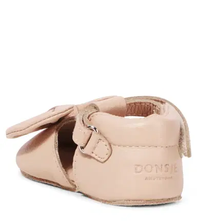 DONSJE Baby Meau bow-detail leather sandals | Thumbnail 4