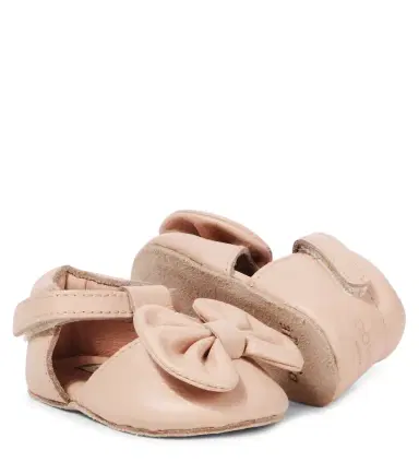 DONSJE Baby Meau bow-detail leather sandals | Thumbnail 5