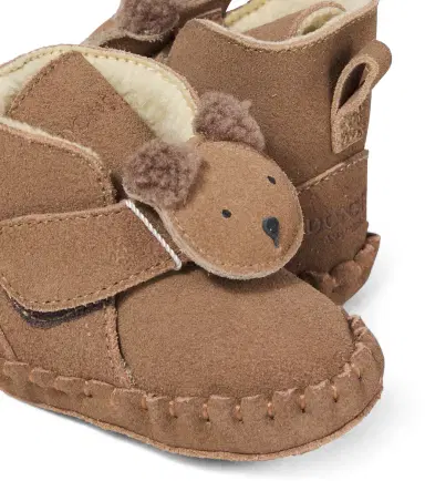 DONSJE Baby Pouty suede booties | Thumbnail 2