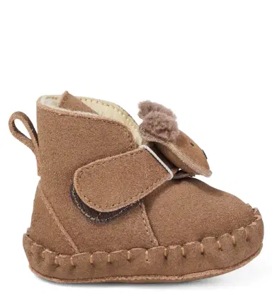 DONSJE Baby Pouty suede booties | Thumbnail 3