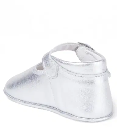 La Coqueta Baby metallic leather Mary Jane flats | Thumbnail 2 La Coqueta Baby metallic leather Mary Jane flats | Thumbnail 2