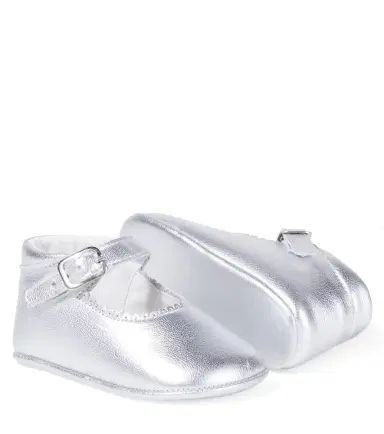 La Coqueta Baby metallic leather Mary Jane flats | Thumbnail 5 La Coqueta Baby metallic leather Mary Jane flats | Thumbnail 5