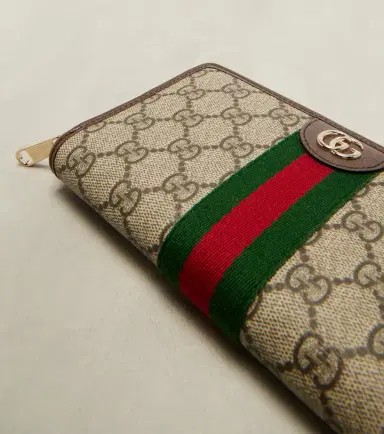 Gucci Ophidia leather-trimmed wallet | Thumbnail 4 Gucci Ophidia leather-trimmed wallet | Thumbnail 4