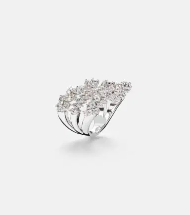 YEPREM Y-Not 18kt white gold ring with diamonds | Thumbnail 5 YEPREM Y-Not 18kt white gold ring with diamonds | Thumbnail 5
