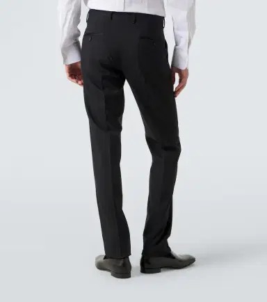 Dolce & Gabbana Wool and silk-blend tuxedo pants | Thumbnail 2
