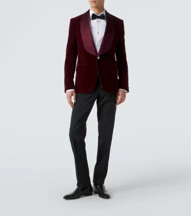 Dolce & Gabbana Wool and silk-blend tuxedo pants | Thumbnail 5
