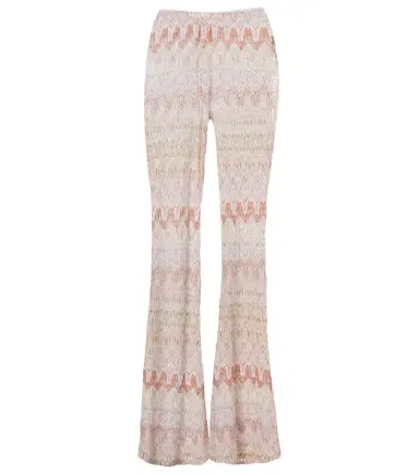 Missoni Zigzag lamé flared pants | Thumbnail 1