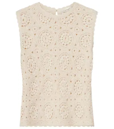 Frame The Crochet cotton top | Thumbnail 1