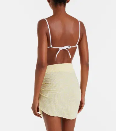 Montce Draped beach cover-up | Thumbnail 4