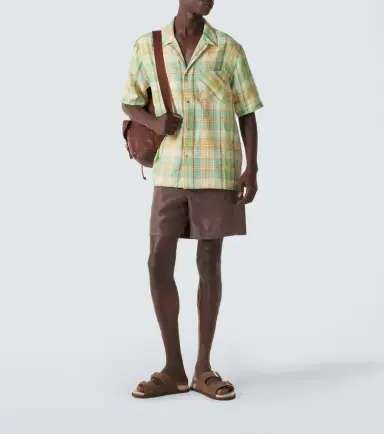 God’s True Cashmere Linen shorts with sunstone | Thumbnail 2 God’s True Cashmere Linen shorts with sunstone | Thumbnail 2