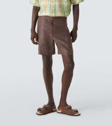 God’s True Cashmere Linen shorts with sunstone | Thumbnail 5 God’s True Cashmere Linen shorts with sunstone | Thumbnail 5