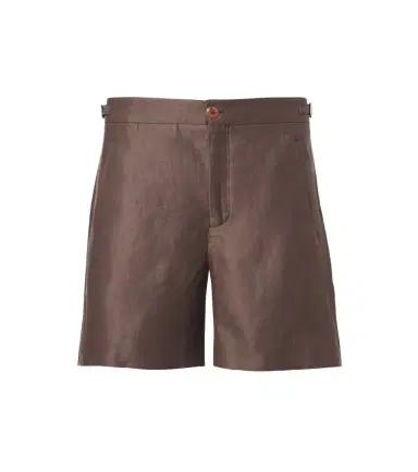 God’s True Cashmere Linen shorts with sunstone | Thumbnail 1 God’s True Cashmere Linen shorts with sunstone | Thumbnail 1