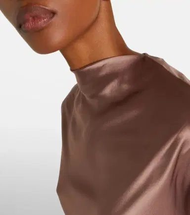 The Sei Draped silk satin top | Thumbnail 2 The Sei Draped silk satin top | Thumbnail 2