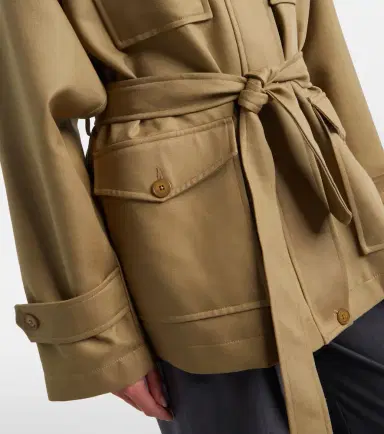 The Frankie Shop Kelia belted padded jacket | Thumbnail 3
