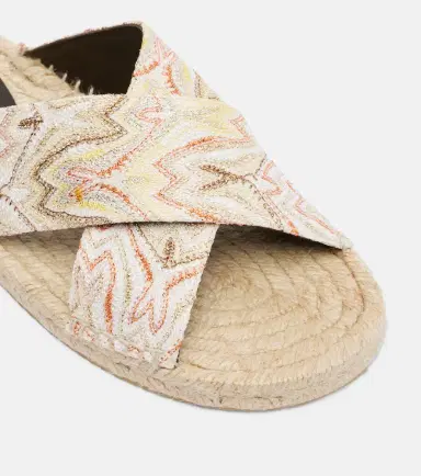Missoni Harlow Zigzag lamé espadrille sandals | Thumbnail 2