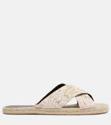Missoni Harlow Zigzag lamé espadrille sandals | Thumbnail 3