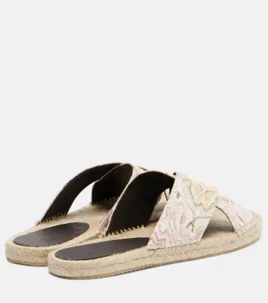 Missoni Harlow Zigzag lamé espadrille sandals | Thumbnail 4