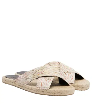 Missoni Harlow Zigzag lamé espadrille sandals | Thumbnail 1