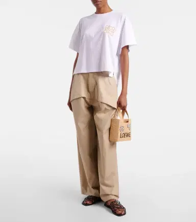Loewe Paula's Ibiza embellished raffia top-handle bag | Thumbnail 6