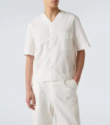 Auralee Cotton poplin shirt | Thumbnail 4 Auralee Cotton poplin shirt | Thumbnail 4