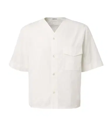 Auralee Cotton poplin shirt | Thumbnail 1 Auralee Cotton poplin shirt | Thumbnail 1