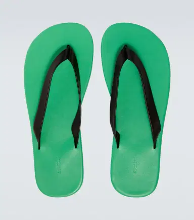 Auralee Leather thong sandals | Thumbnail 3